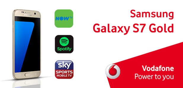 Vodafone Samsung Gold